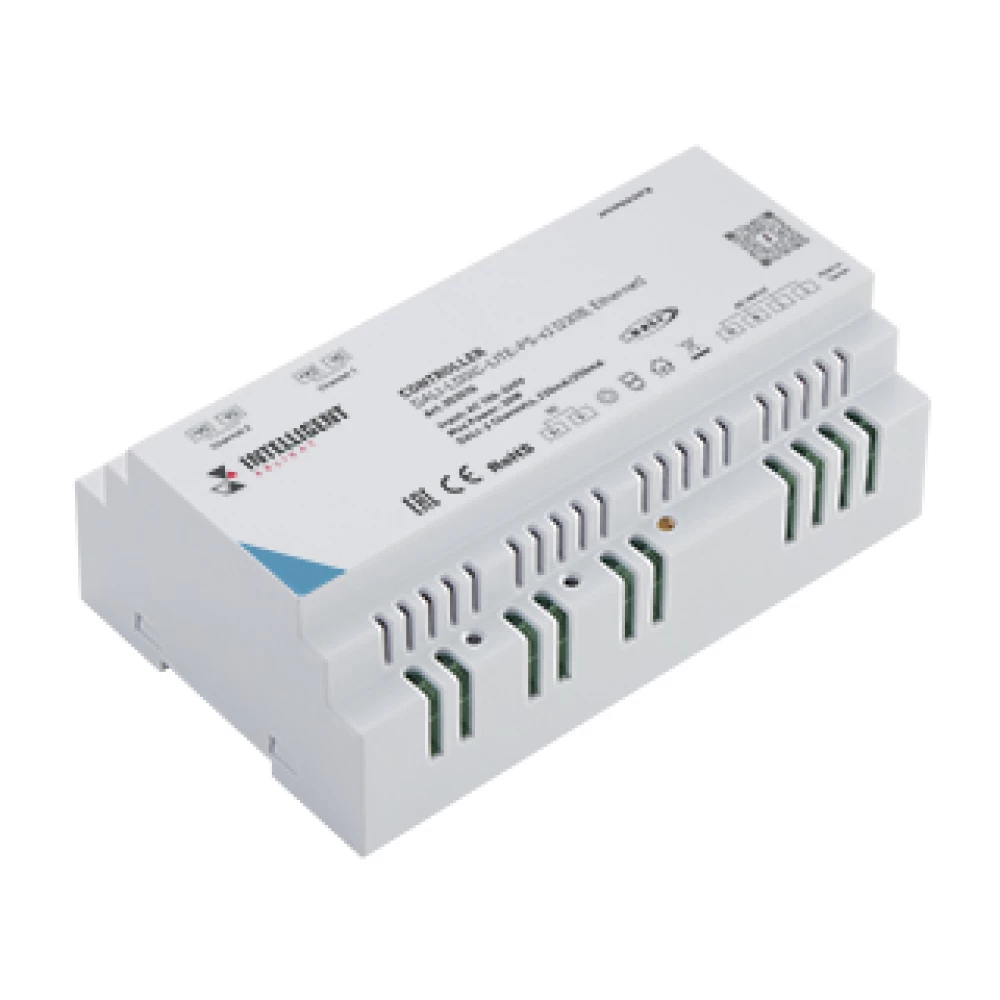 INTELLIGENT ARLIGHT Контроллер DALI-LOGIC-LITE-PS-x2 (230B, Ethernet) (IARL, IP20 Пластик, 2 года) 053510 - Viokon.com