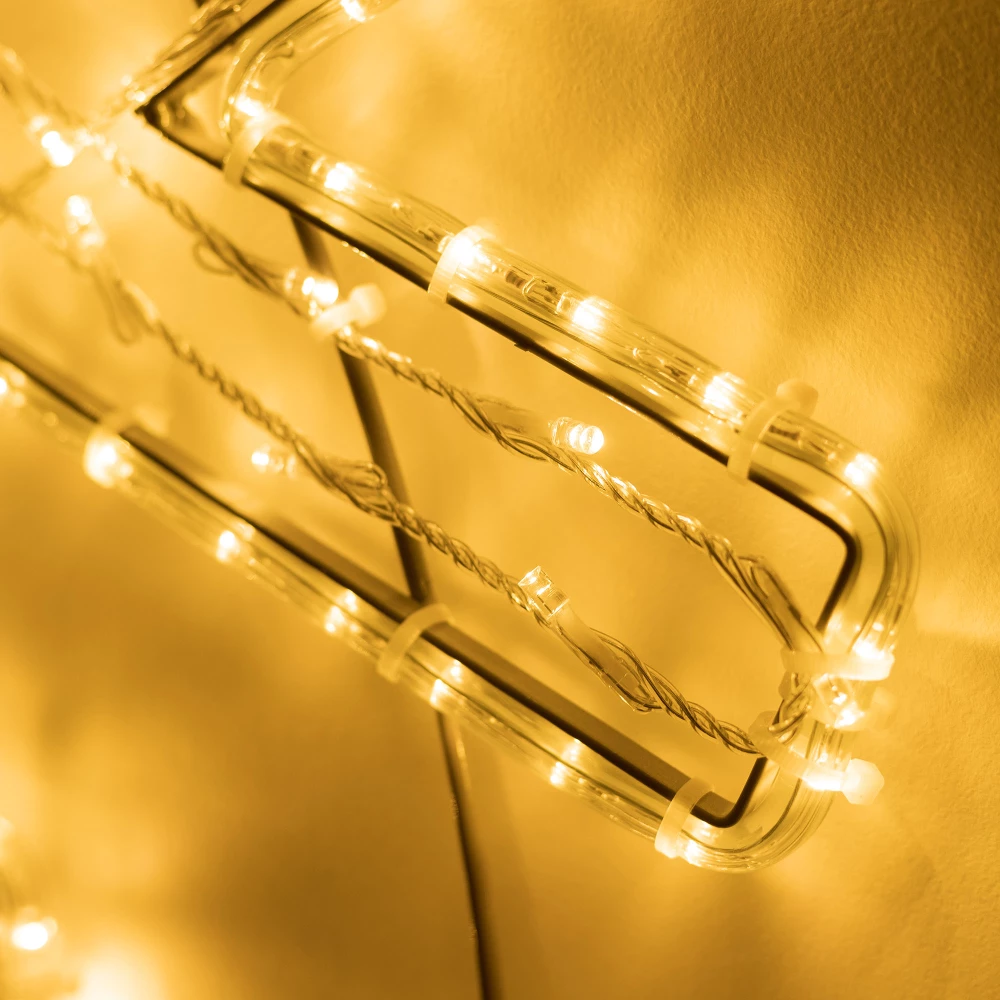 Фигура светодиодная ARD-SNOWFLAKE-M11-1250x1200-604LED Warm (230V, 36.5W) (Ardecoled, IP65) 034261 - Viokon.com