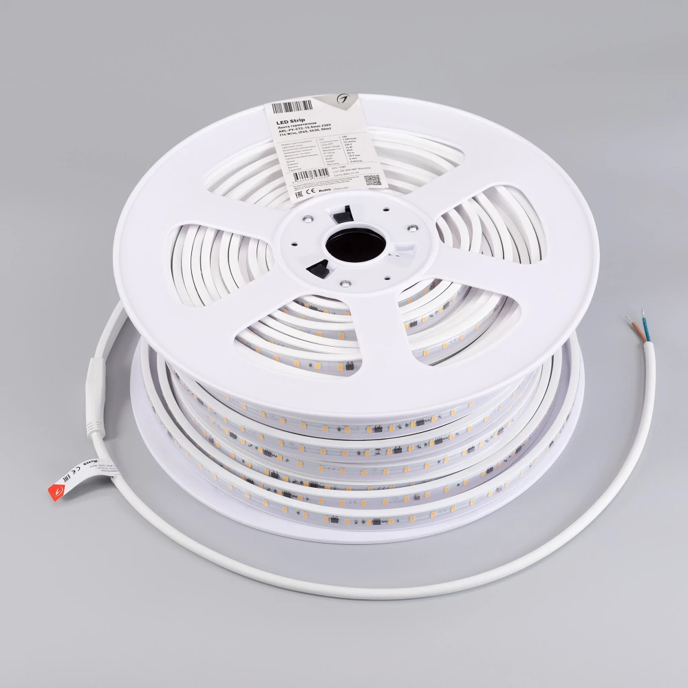 Лента герметичная ARL-PV-C72-15.5mm 230V Day4000 (14 W/m, IP65, 5630, 50m) (Arlight, -) 027052(2) - Viokon.com