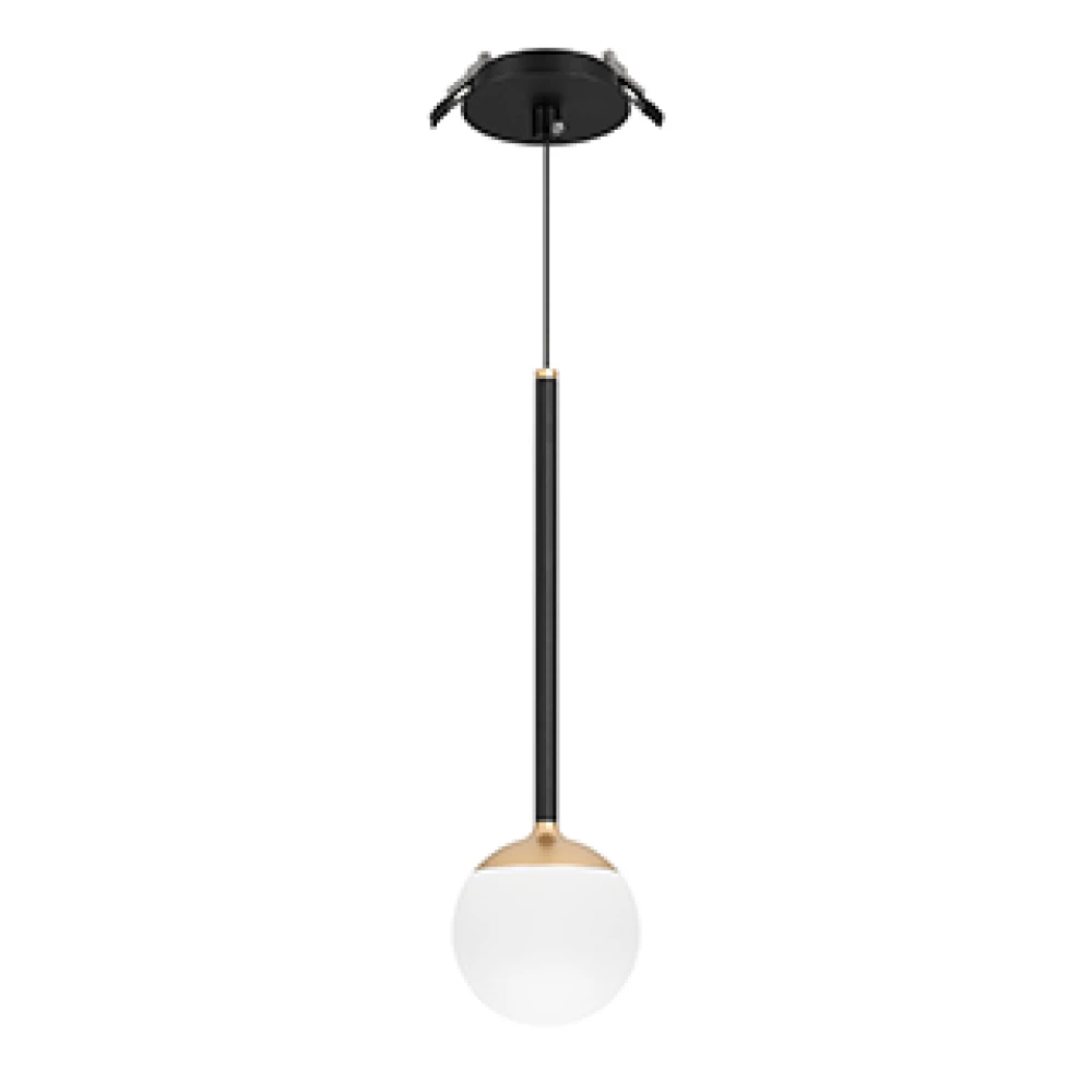 Светильник SP-BEADS-HANG-BUILT-T-R100-8W Warm3000 (BK-GD, 180 deg, 230V) (Arlight, IP20 Металл, 5 лет) 056420 - Viokon.com