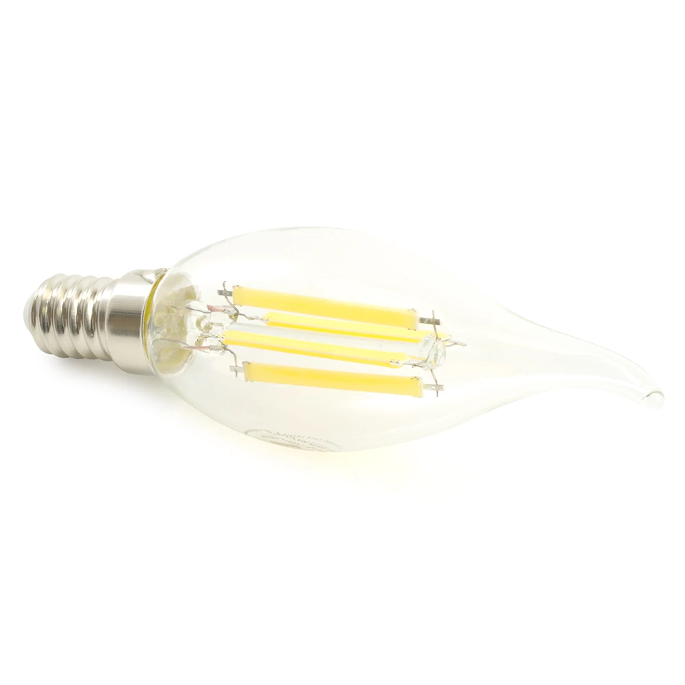 Лампа светодиодная Feron.PRO LB-1216 Свеча на ветру E14 6W 175-265V 6400K (51264) - Viokon.com