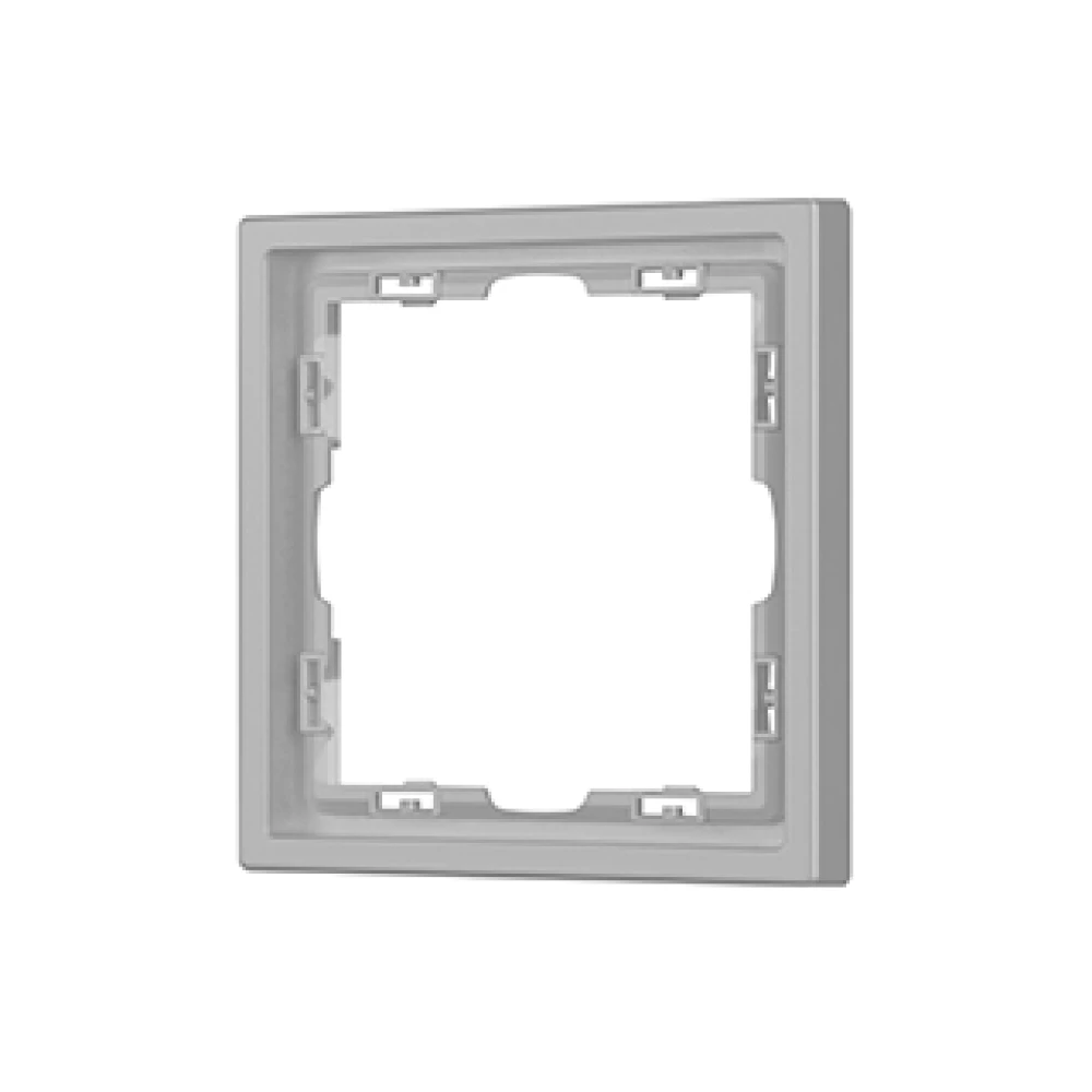 Рамка пластиковая FRM-NOBE-SFPL-1-IS (Arlight, Никель) 059455 - Viokon.com