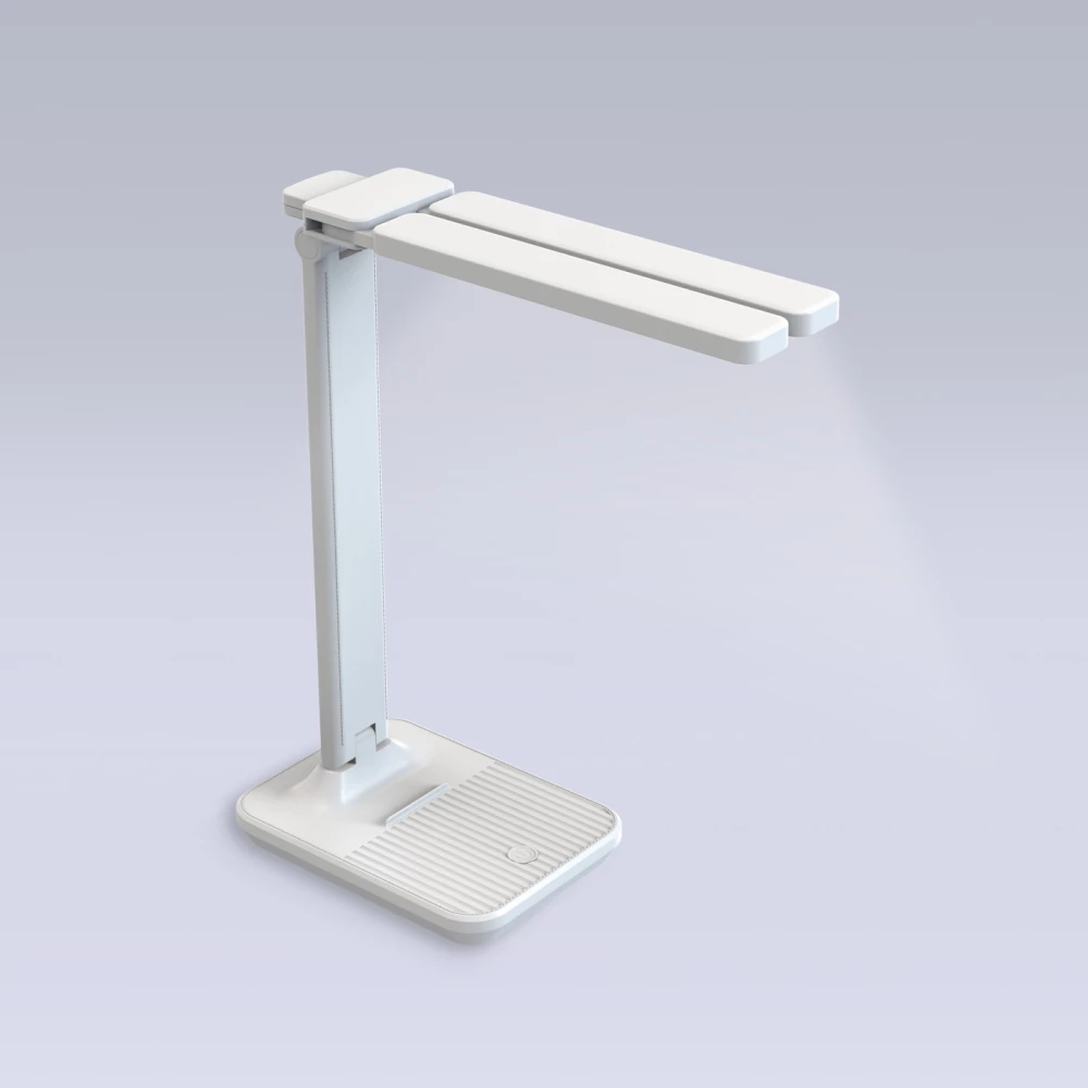 Светодиодная настольная лампа с диммированием DE490 WH белый LED 3000K/4200K/6400K 9W - Viokon.com