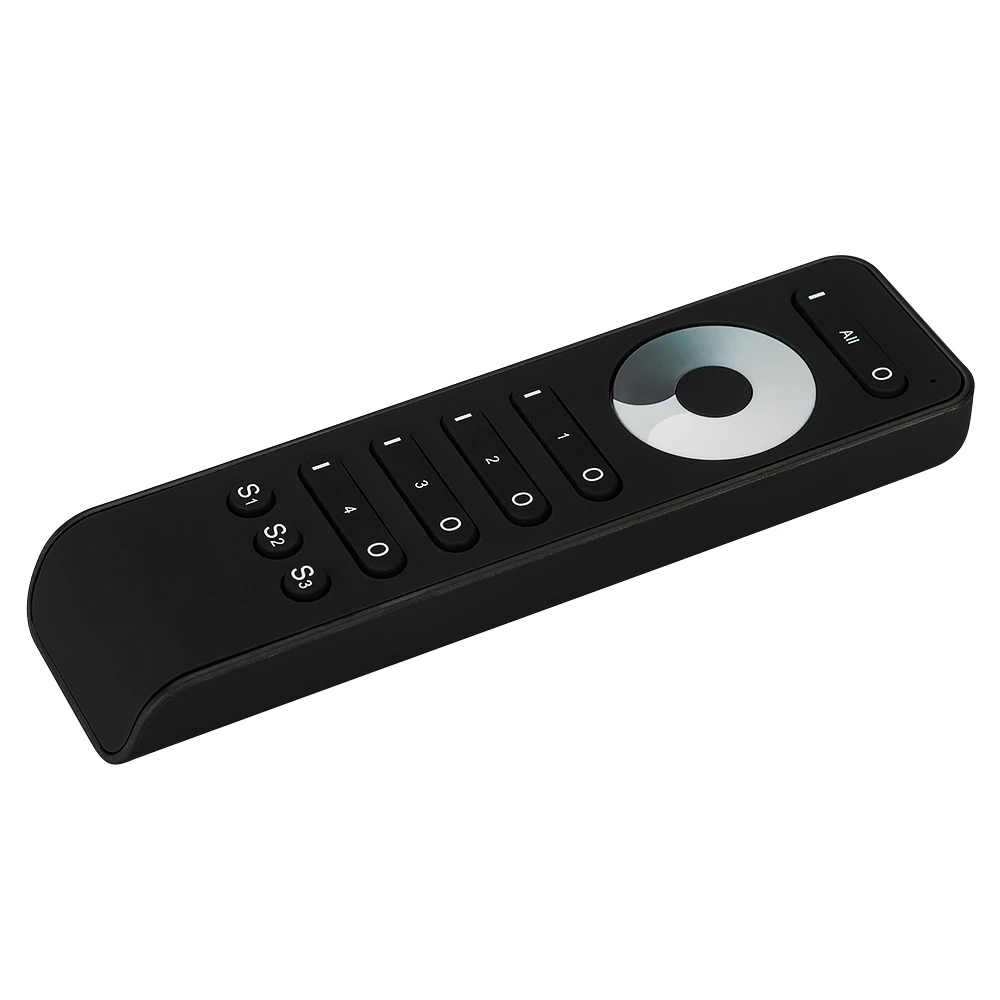 Пульт SMART-R33-DIM Black (4 зоны, 2.4G) (Arlight, IP20 Пластик, 5 лет) 025030 - Viokon.com