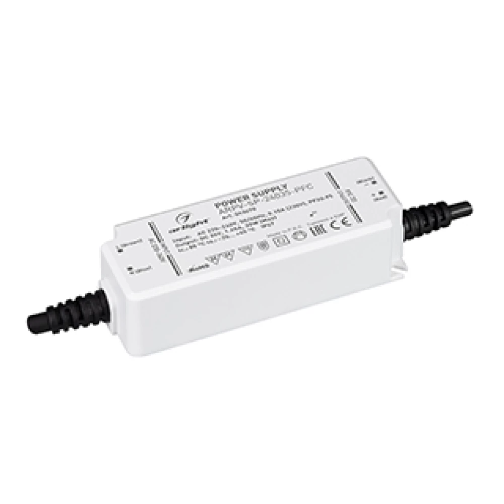 Блок питания ARPV-SP-24035-PFC (24V, 1.45A, 35W) (Arlight, IP67 Пластик, 5 лет) 043670 - Viokon.com