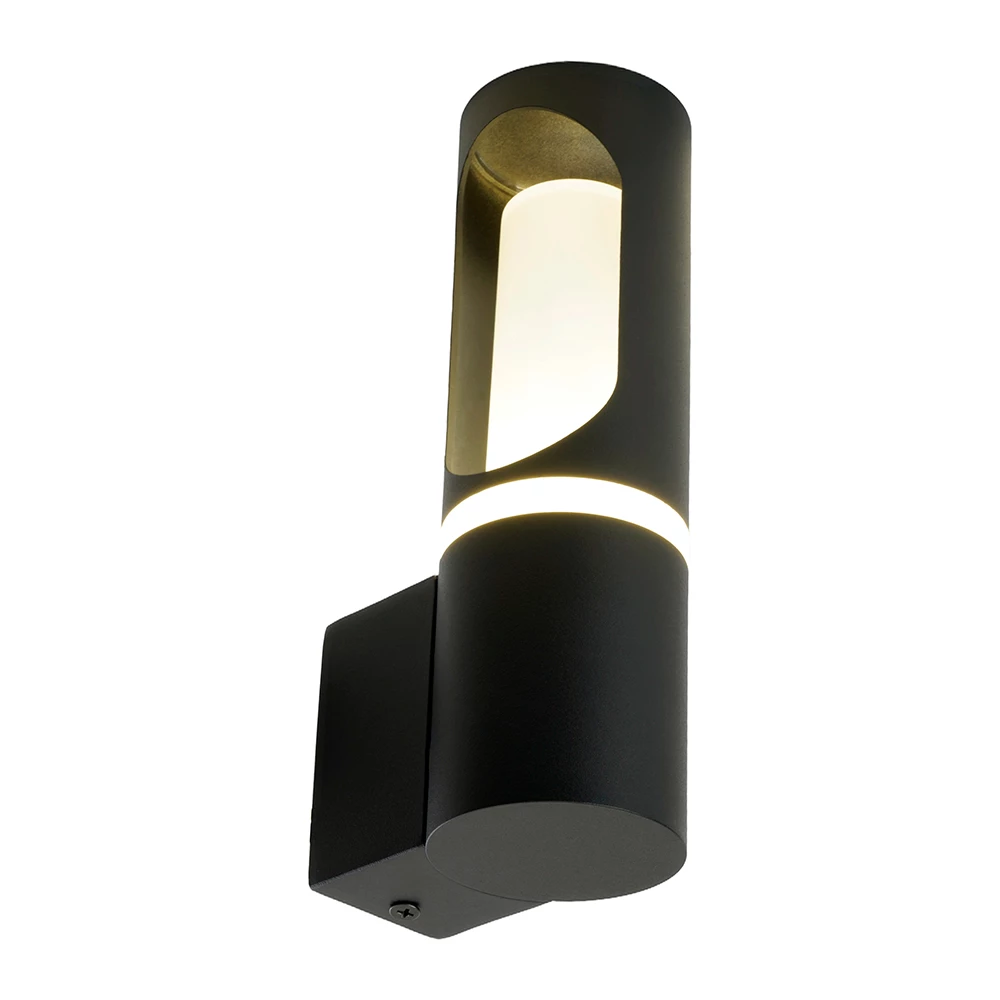 Светильник садово-парковый Feron DH1101 15W, на стену вверх, GU10 230V, черный (51233) - Viokon.com