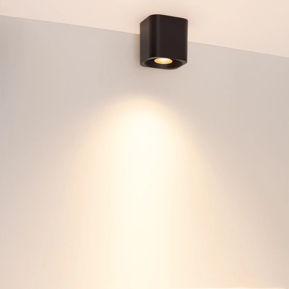 Светильник SP-ACENTO-S95x95-10W Warm2700 (BK, 20-45 deg, 230V) (Arlight, IP20 Металл, 5 лет) 055749 - Viokon.com