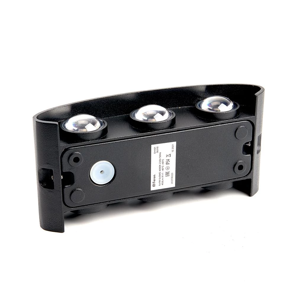 Светильник уличный светодиодный Feron DH101, 6*1W, 450Lm, 4000K, черный (06310) - Viokon.com