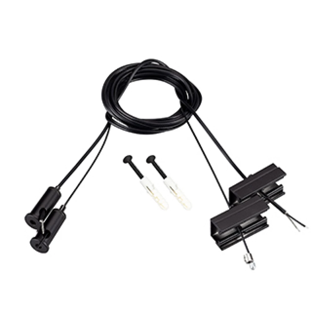 Подвес токопроводящий SL-LINE-25100 2x2m Set BLACK (Arlight, провод 2x0.5) 045799 - Viokon.com