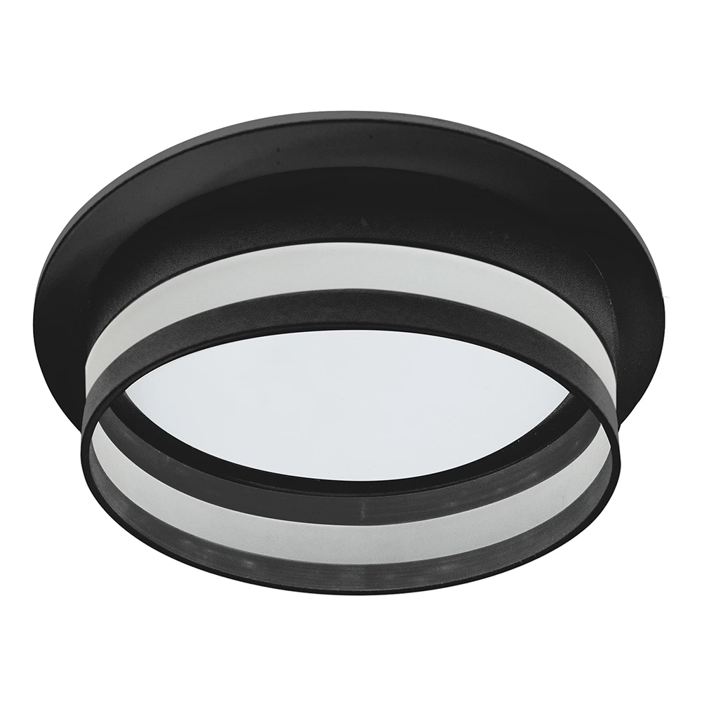 Светильник встраиваемый Feron DL702 LUNA потолочный GX70 черный круг (51098) - Viokon.com