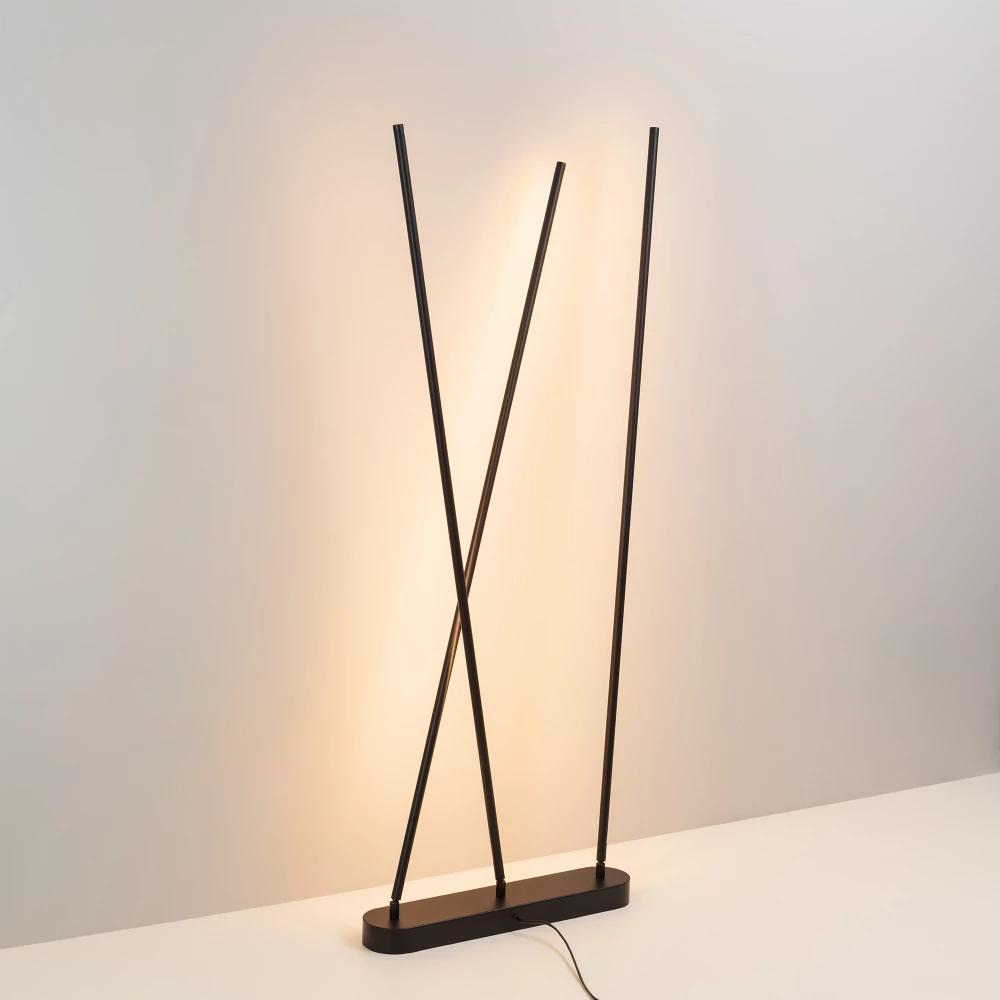 Светильник SP-FRITO-FLOOR-36W Warm3200-MIX (BK, 120 deg, 230V) (Arlight, IP20 Металл, 5 лет) 059602 - Viokon.com