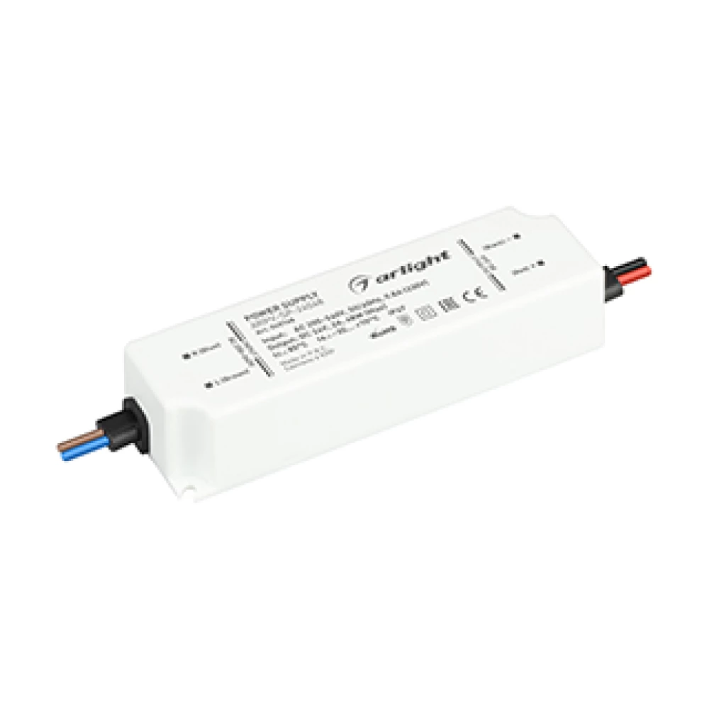 Блок питания ARPV-SP-24048 (24V, 2A, 48W) (Arlight, IP67 Пластик, 5 лет) 045748 - Viokon.com