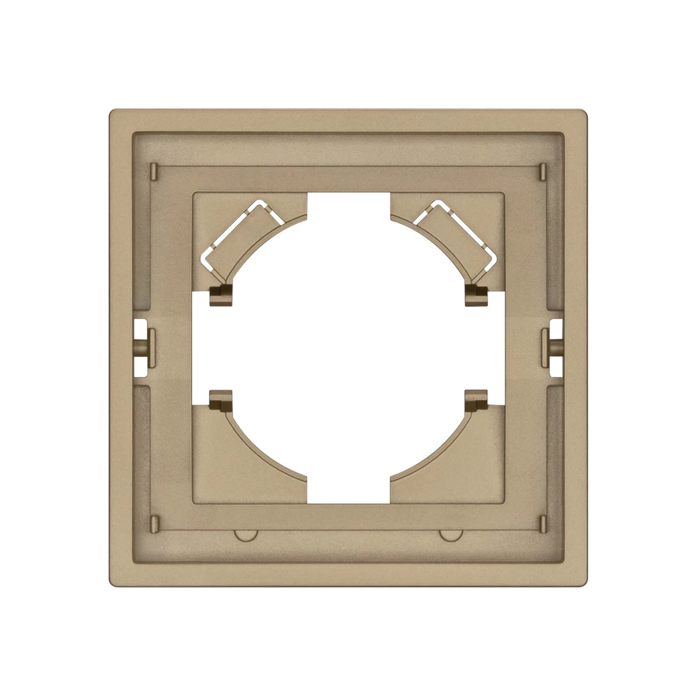 Рамка пластиковая FRM-TENDO-SFPL-1-GD (Arlight, Матовый песочный) 054643 - Viokon.com