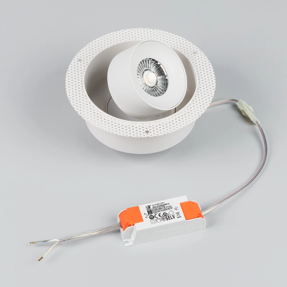 Светильник SP-PLURIO-BUILT-TRIMLESS-R160-9W Day4000 (WH-WH, 36 deg, 230V) (Arlight, IP20 Металл, 3 года) 038065 - Viokon.com