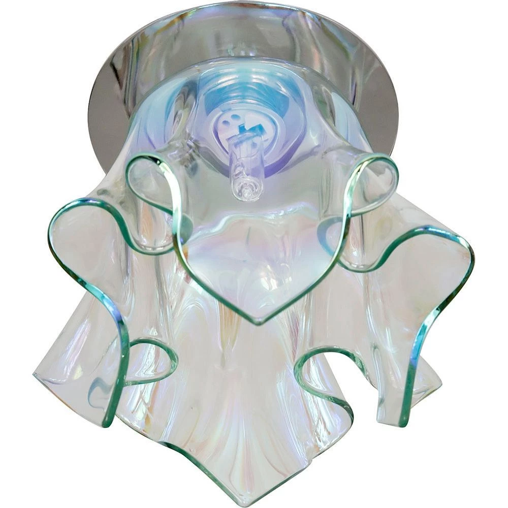 Светильник потолочный, JCD9 40W G9 с многоцветным стеклом, хром, CD2213 (18485) - Viokon.com