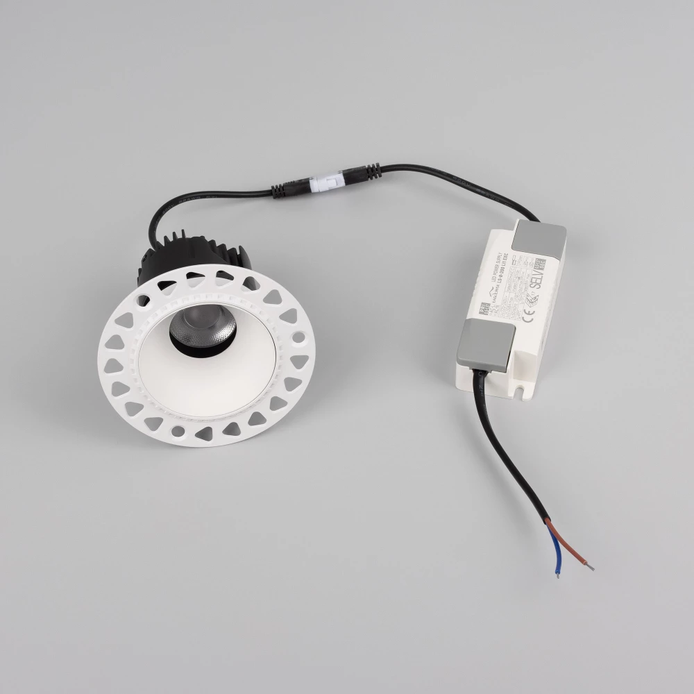 Светильник MS-ARADO-TRIMLESS-R65-9W Warm3000 (WH-WH, 24 deg, 230V) (Arlight, IP20 Металл, 5 лет) 058774 - Viokon.com