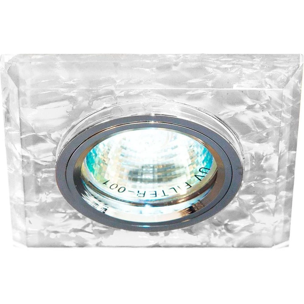 Светильник потолочный, MR16 G5.3 белый,серебро, 8181-2 (18964) - Viokon.com