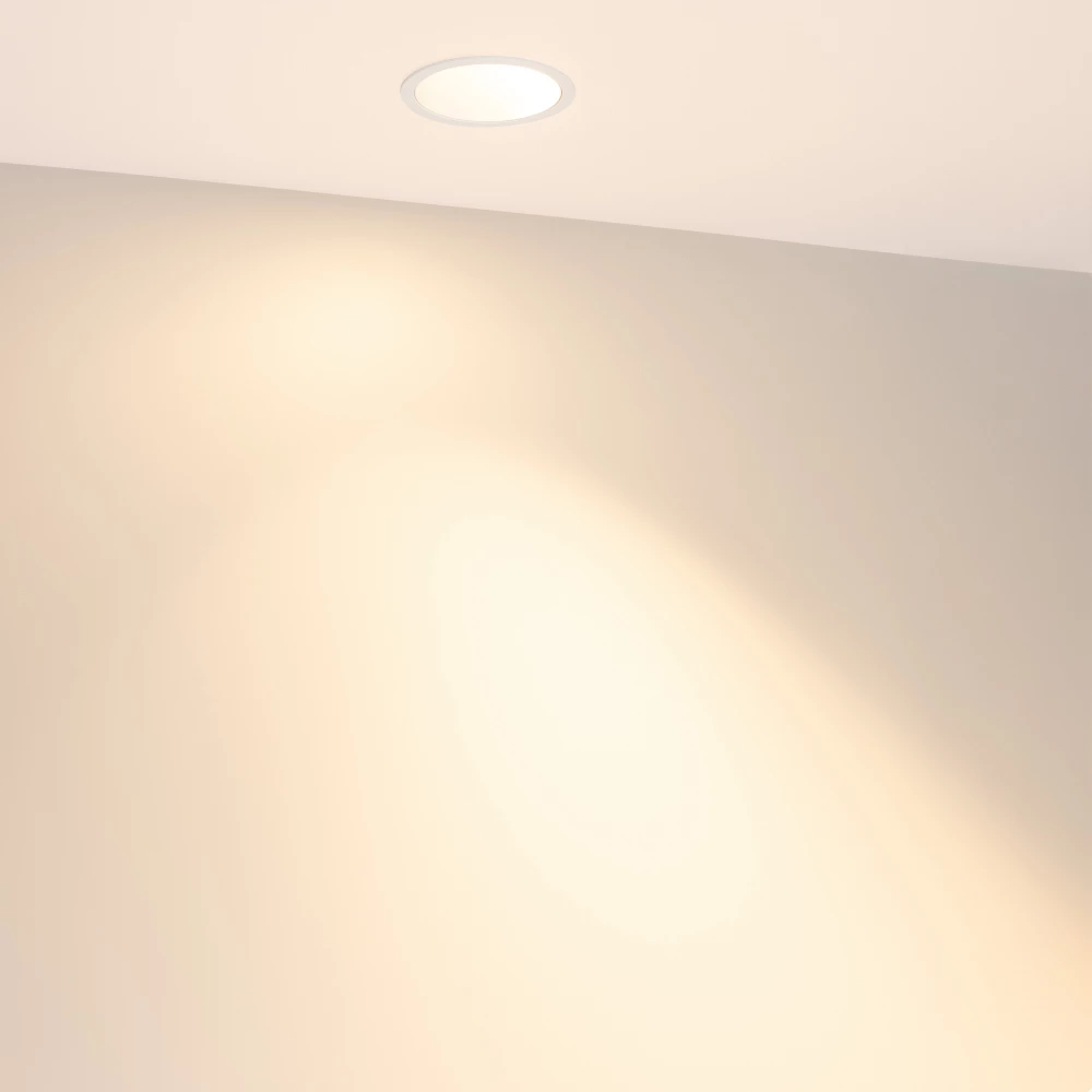 Светильник MS-ARADO-BUILT-R75-12W Warm3000 (WH-WH, 55 deg, 230V) (Arlight, IP20 Металл, 5 лет) 059108 - Viokon.com