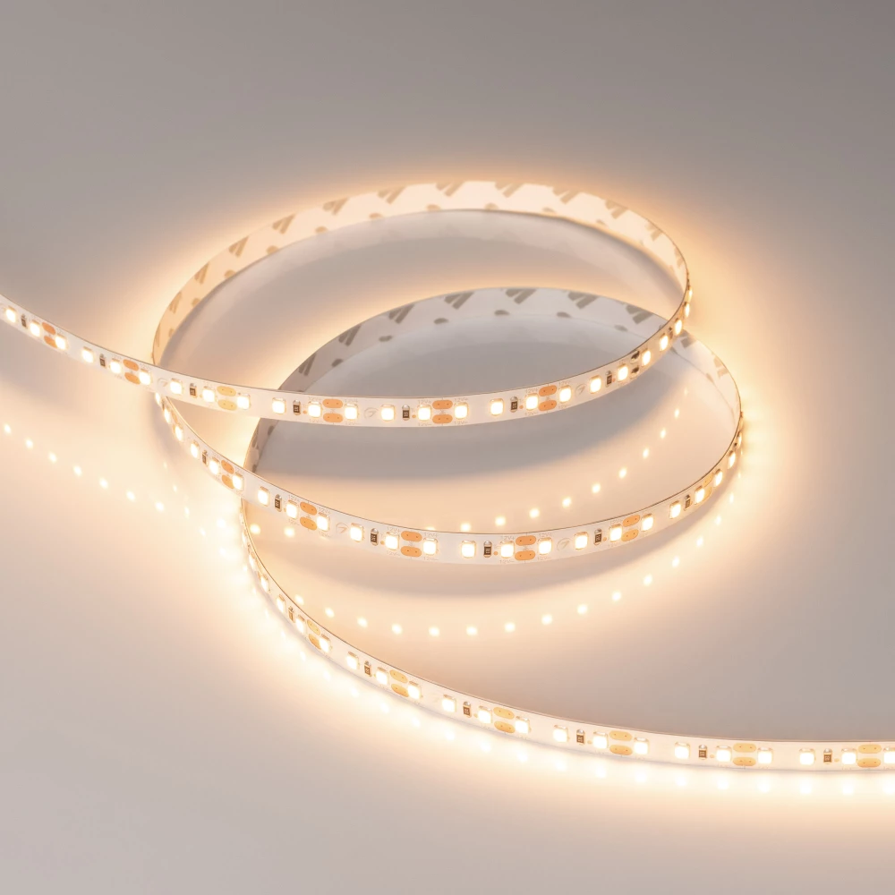Лента RT-A120-8mm 12V Warm3000 (9.6 W/m, IP20, 2835, 5m) (Arlight, Открытый) 024116(2) - Viokon.com