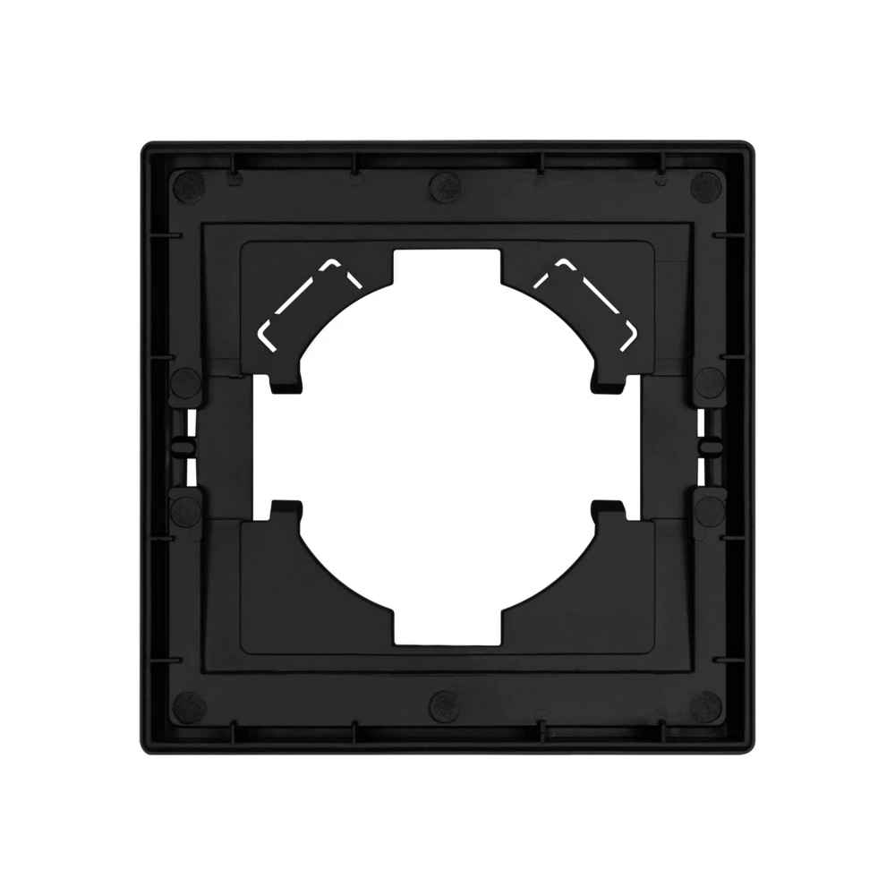 Рамка пластиковая FRM-TENDO-PL-1-BK (Arlight, Черный) 053836 - Viokon.com