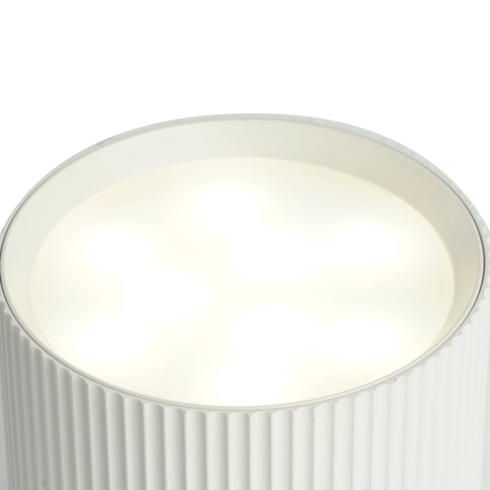 Светильник потолочный Feron HL458  Barrel ARIA 12W, 230V, GX53, белый (51670) - Viokon.com