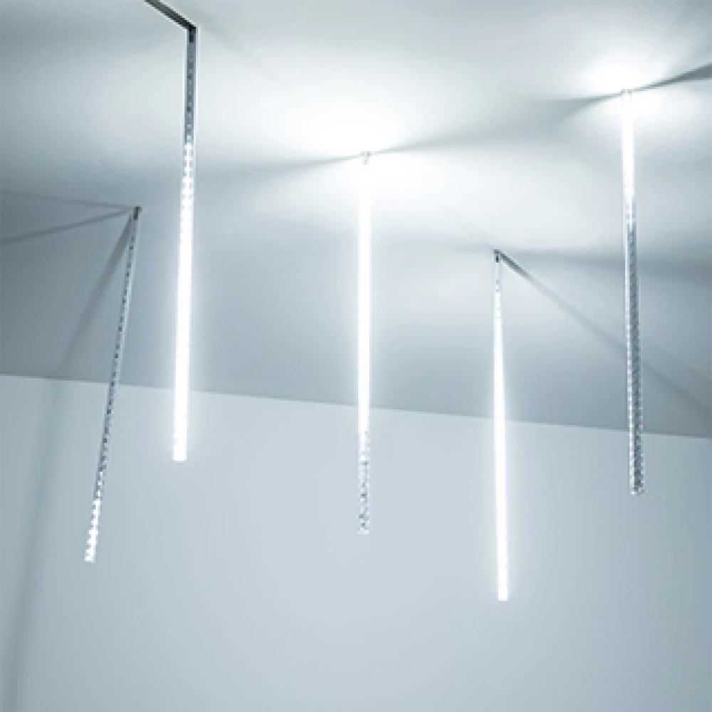 Светодиодная гирлянда ARD-ICEFALL-CLASSIC-D12-500-5PCS-CLEAR-72LED-LIVE WHITE (230V, 6W) (Ardecoled, IP65) 026049 - Viokon.com