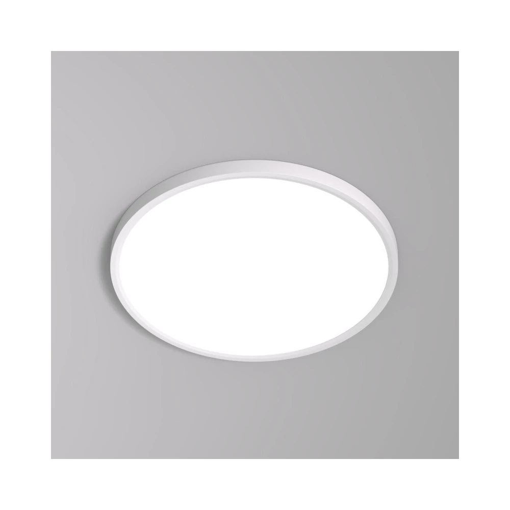 DK6522-WH Накладной светильник THIN IP40 36W 3000K4000K6500K переключатель цветовой температуры на корпусе белый полимер - Viokon.com