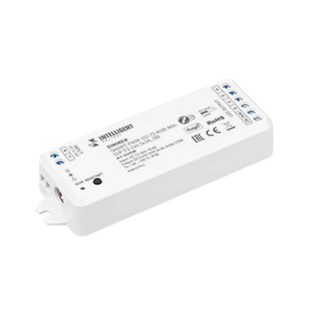 INTELLIGENT ARLIGHT Диммер SMART-PWM-102-72-RGB-MIX-SUF (12-24V, 5x3A, ZB) (IARL, Пластик) 046538 - Viokon.com
