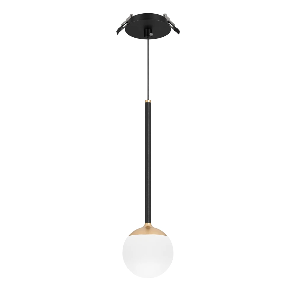 Светильник SP-BEADS-HANG-BUILT-T-R100-8W Warm3000 (BK-GD, 180 deg, 230V) (Arlight, IP20 Металл, 5 лет) 056420 - Viokon.com