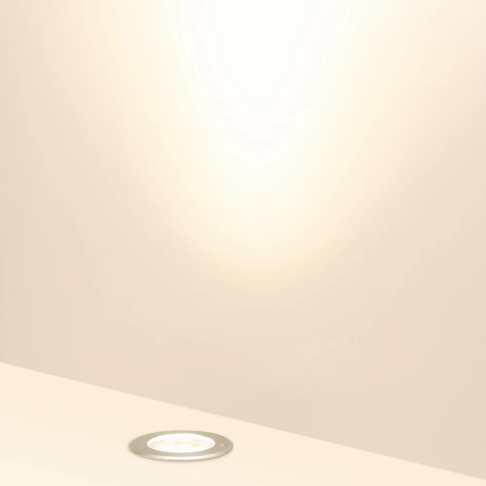 Светильник LTD-DAFNA-GROUND-R160-16W Warm3000 (SL, 20 deg, 230V) (Arlight, IP67 Металл, 5 лет) 061194 - Viokon.com