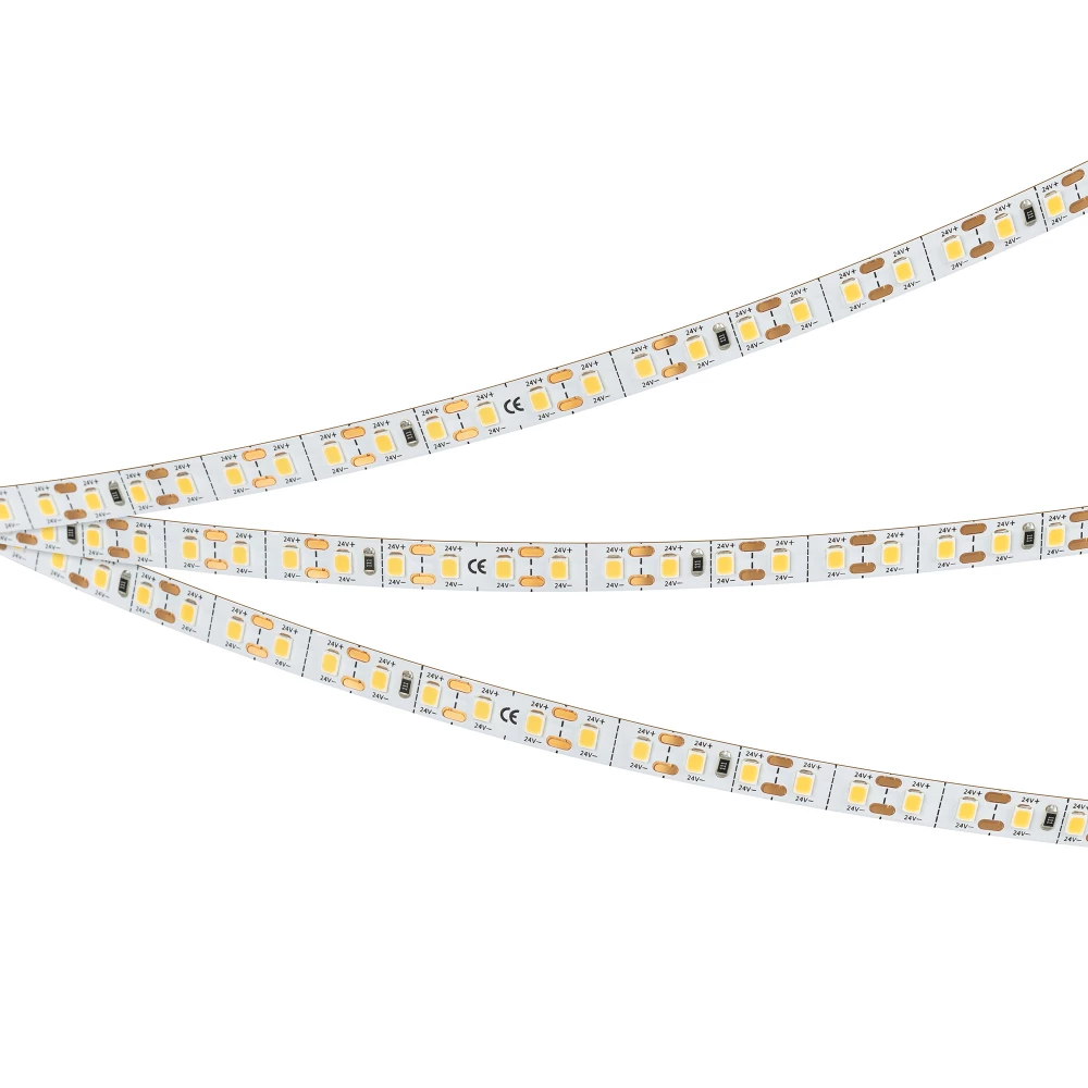 Лента FC-A120-8mm 24V Warm3500-CX1 (10 W/m, IP20, 5m) (Arlight, резка 1 светодиод) 052795 - Viokon.com