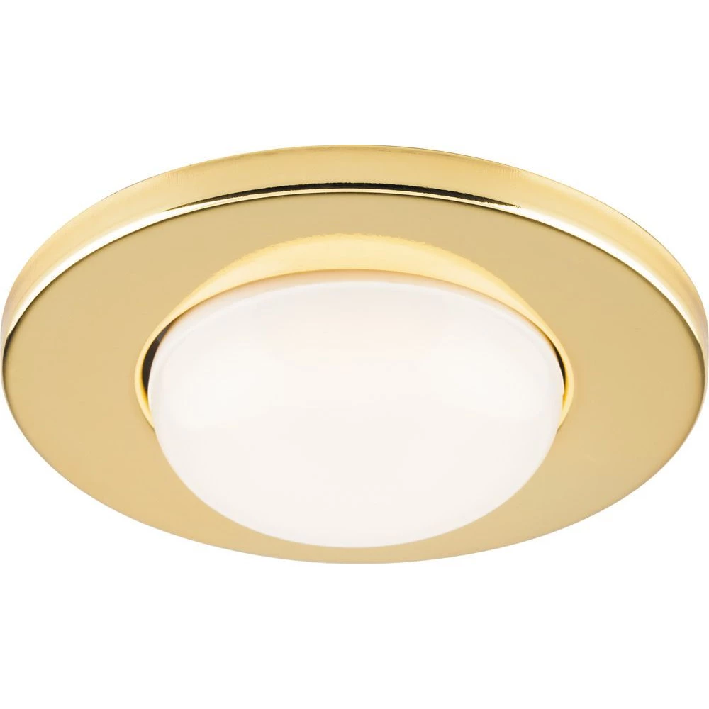 Светильник встраиваемый Feron 1713 потолочный R50 E14 золотистый (14008) - Viokon.com