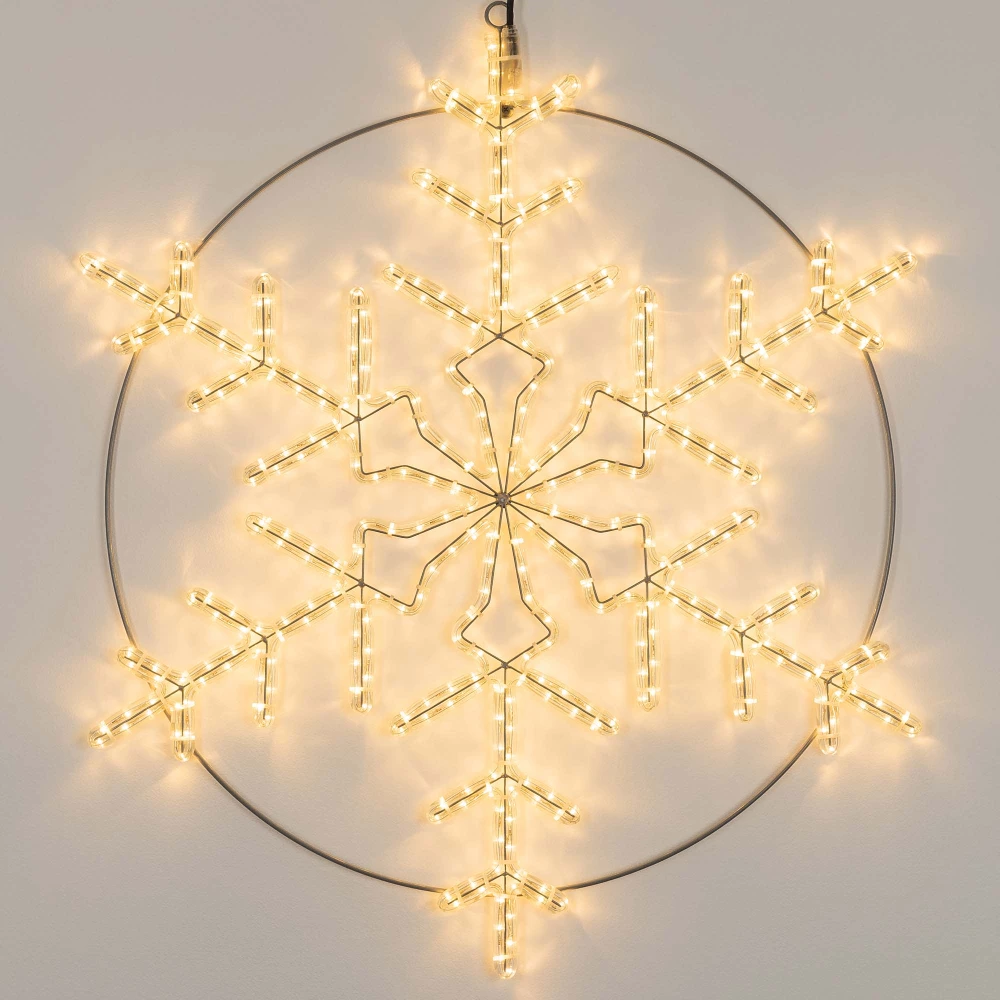 Фигура светодиодная ARD-SNOWFLAKE-M3-920x920-432LED Warm (230V, 30W) (Ardecoled, IP65) 034251 - Viokon.com