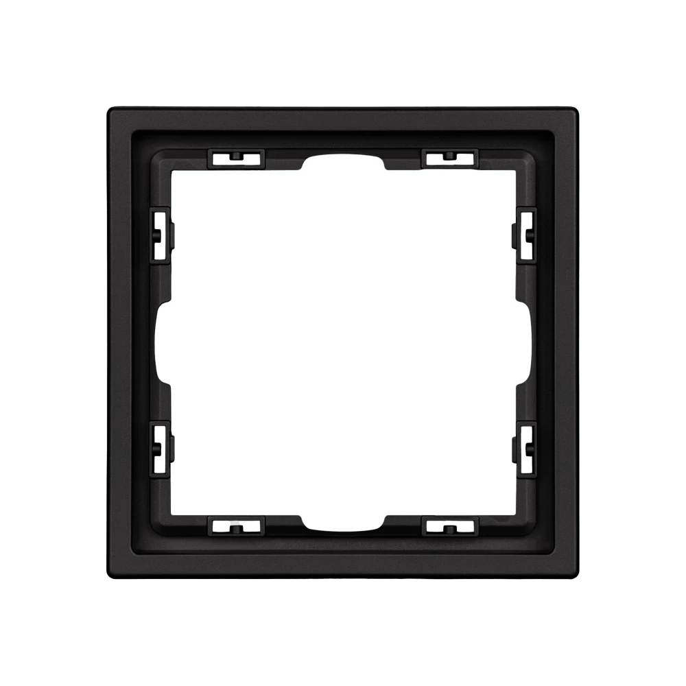 Рамка пластиковая FRM-NOBE-SFPL-1-BK (Arlight, Черный оникс) 054212 - Viokon.com