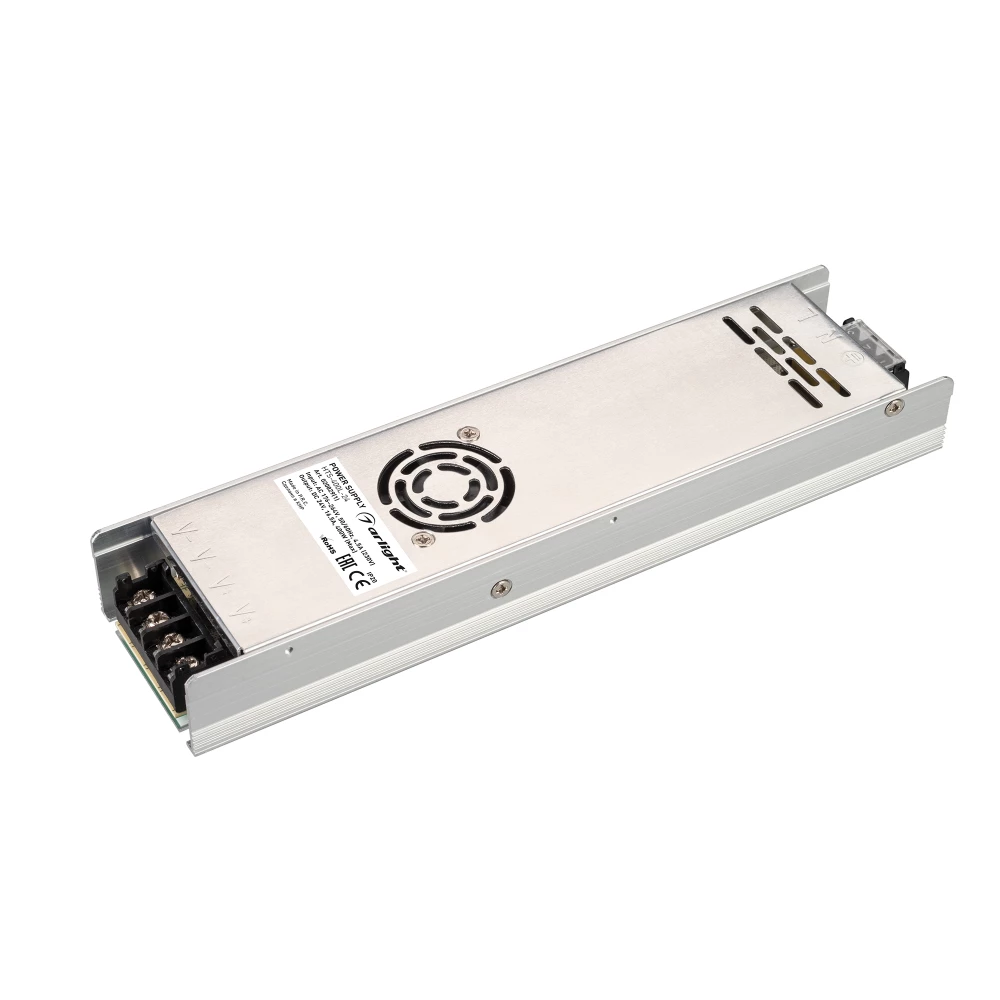 Блок питания HTS-400L-24 (24V, 16.5A, 400W) (Arlight, IP20 Сетка, 3 года) 020829(1) - Viokon.com