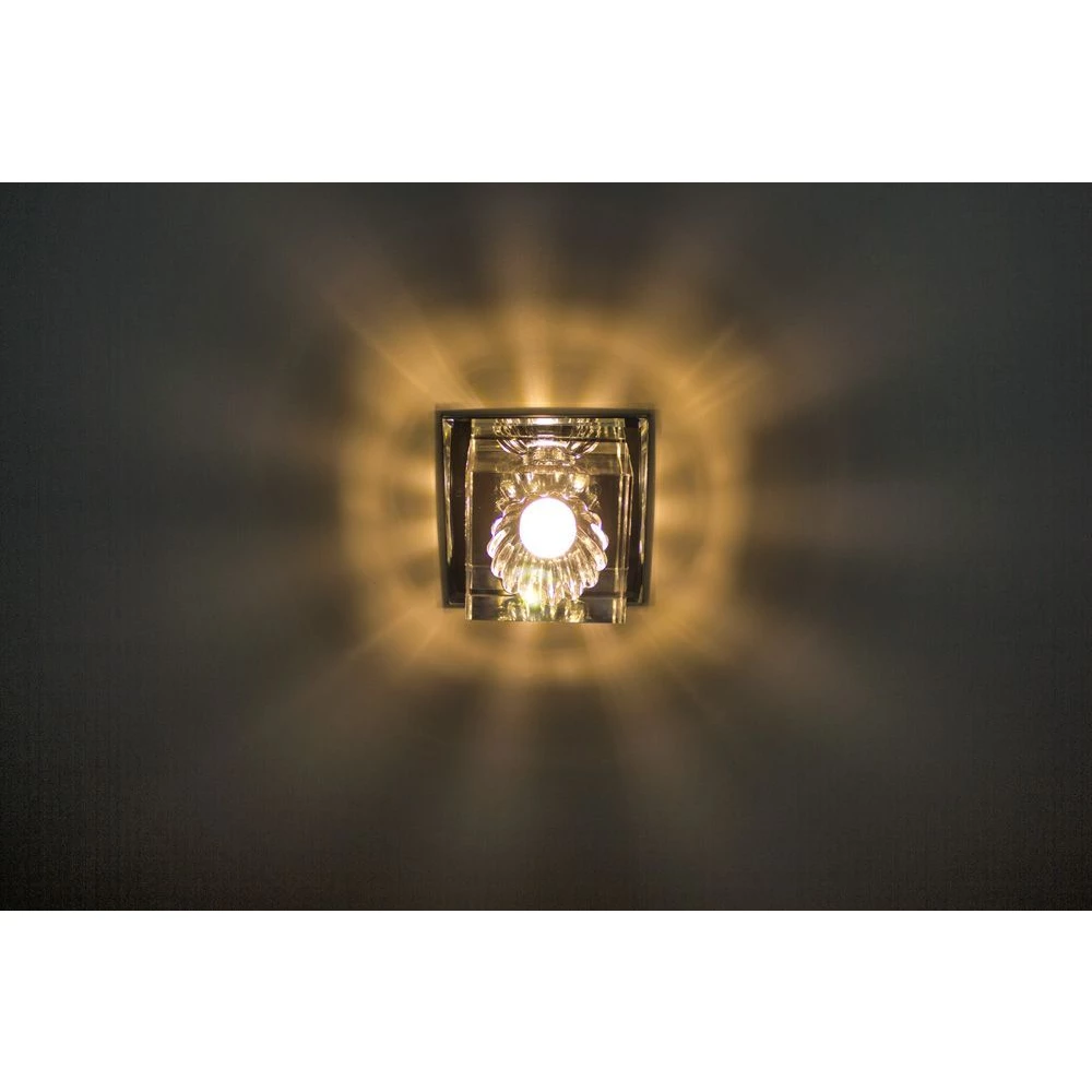 Светильник встраиваемый светодиодный Feron JD55 потолочный 10W 3000K прозрачный (27819) - Viokon.com