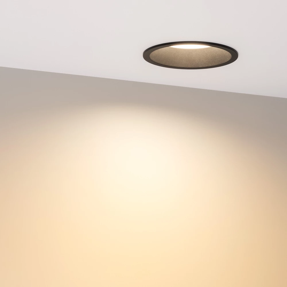 Светильник MS-BREEZE-BUILT-R104-12W Warm2700 (BK, 85 deg, 230V) (Arlight, IP20 Металл, 5 лет) 054716 - Viokon.com