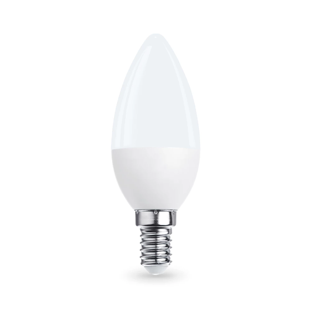 Лампа светодиодная Свеча C37 11W 6400K 371116 LED C37 11W IC E14 6400K 175-265V - Viokon.com