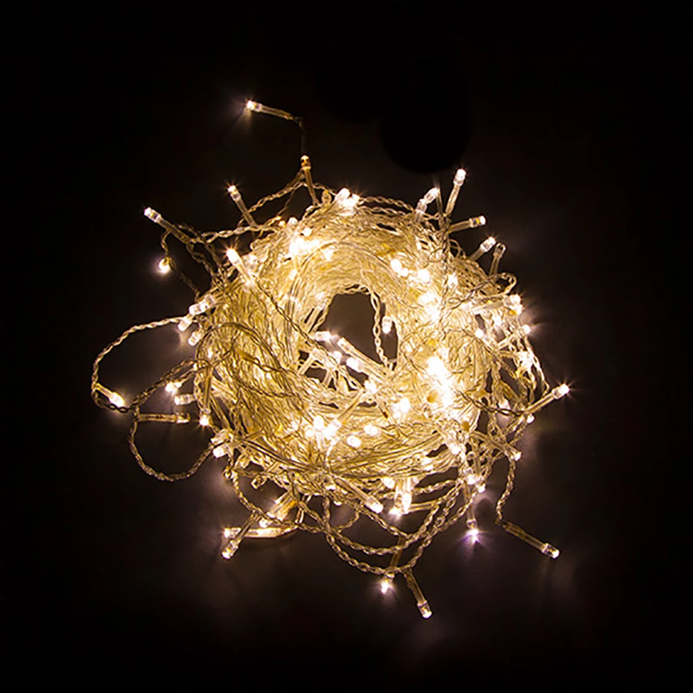 Светодиодная гирлянда Feron CL24 занавес 3*3м  + 3м 2700К, c питанием от сети 230V, эффектом стробов, белый шнур (41630) - Viokon.com