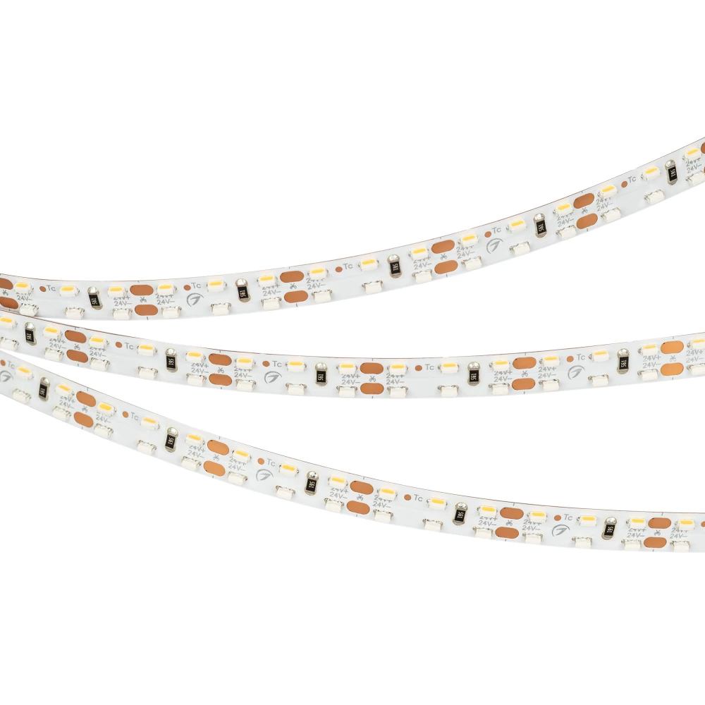 Лента RS 2-5000 24V Warm3000 2x2 8mm (3014, 240 LED/m, LUX) (Arlight, 14.4 Вт/м, IP20) 024466 - Viokon.com