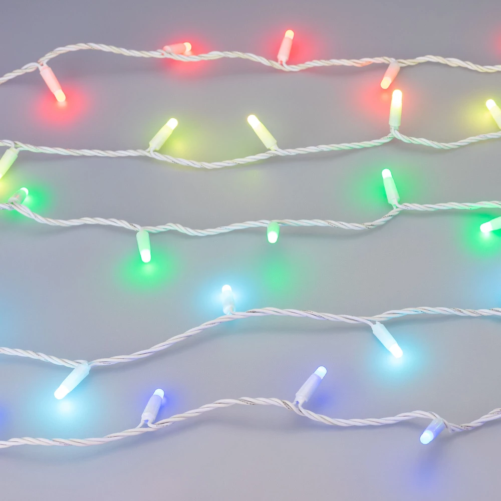 Светодиодная гирлянда ARD-STRING-CLASSIC-10000-WHITE-95LED-MILK-LIVE RGBW-DMX (24V, 10W) (Ardecoled, IP65) 031749 - Viokon.com