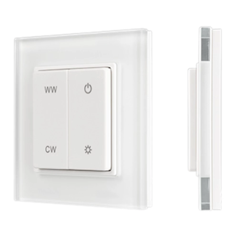 Панель SMART-P49-MIX-G-SUF (3V, 1 зона, Knob, 2.4G) (Arlight, Пластик) 032985 - Viokon.com