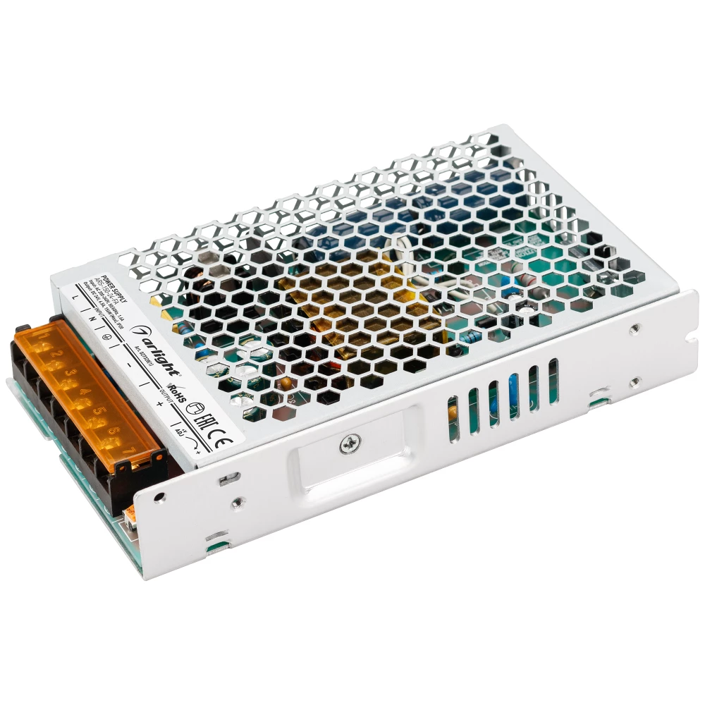 Блок питания ARS-150-24-FA (24V, 6.5A, 156W) (Arlight, IP20 Сетка, 3 года) 027328(1) - Viokon.com