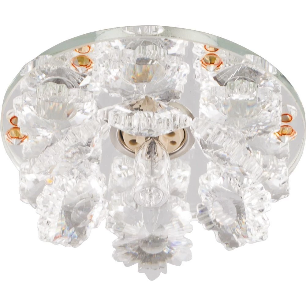 Светильник встраиваемый Feron 1540 потолочный JCD9 G9 желтый-прозрачный (28422) - Viokon.com