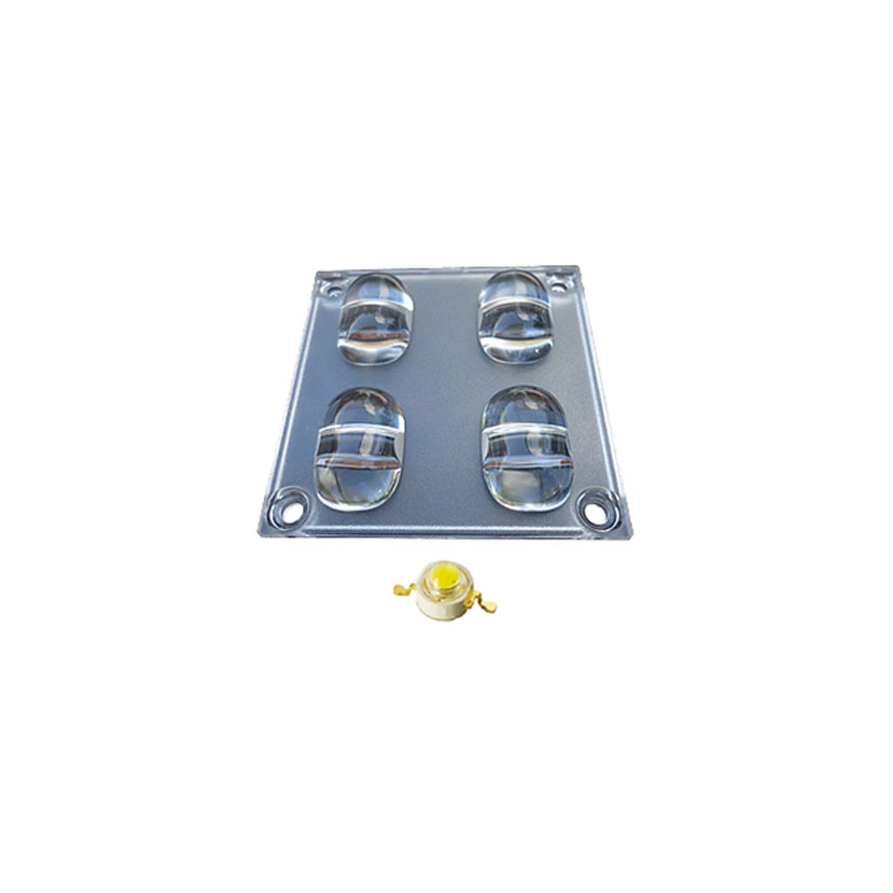 Блок линз STB 4 (130x60°, 4 LED) (Turlens, -) 013487 - Viokon.com