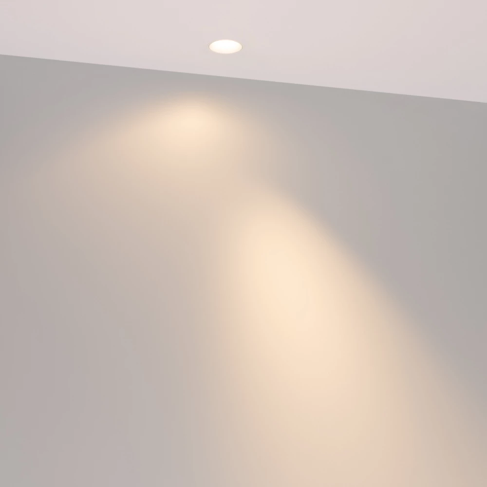 Светильник MS-ARADO-TRIMLESS-R35-3W Warm3000 (WH-WH, 36 deg, 230V) (Arlight, IP20 Металл, 5 лет) 052386 - Viokon.com