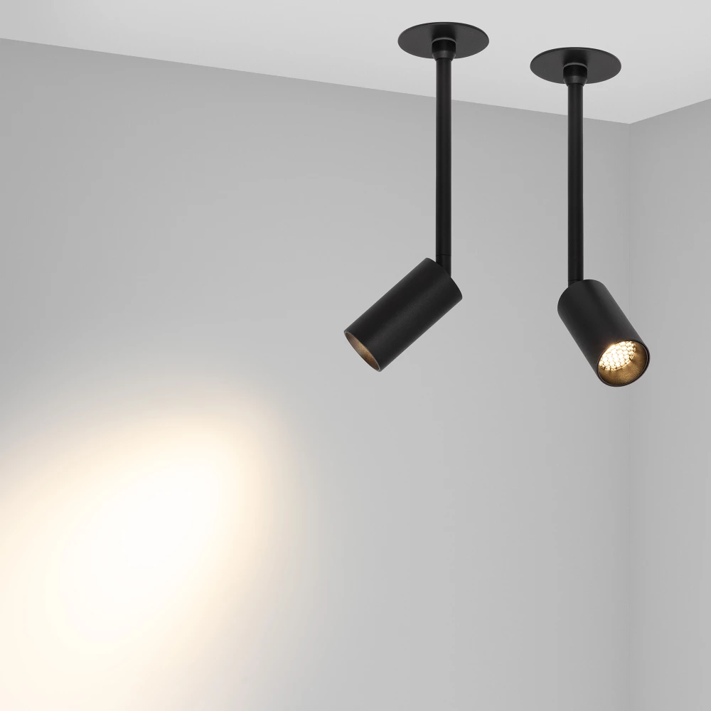 Светильник LGD-PERISCOPE-R35-6W Warm3000 (BK, 24 deg, 230V) (Arlight, IP40 Металл, 5 лет) 045196 - Viokon.com