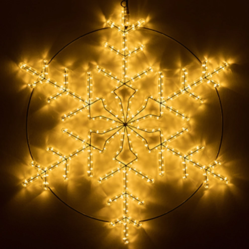 Фигура светодиодная ARD-SNOWFLAKE-M3-920x920-432LED Warm (230V, 30W) (Ardecoled, IP65) 034251 - Viokon.com