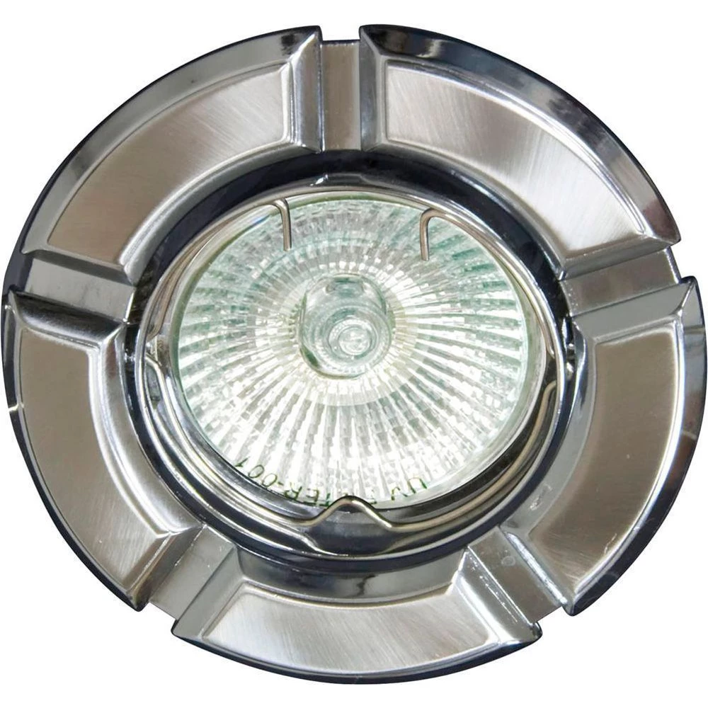 Светильник встраиваемый Feron 098T-MR16 потолочный MR16 G5.3 титан-хром (17641) - Viokon.com