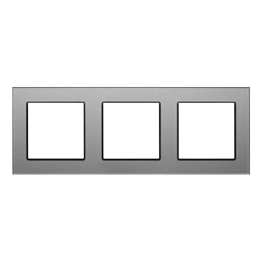 Рамка стеклянная FRM-GLARE-GS-3-GR (Arlight, -) 043801 - Viokon.com